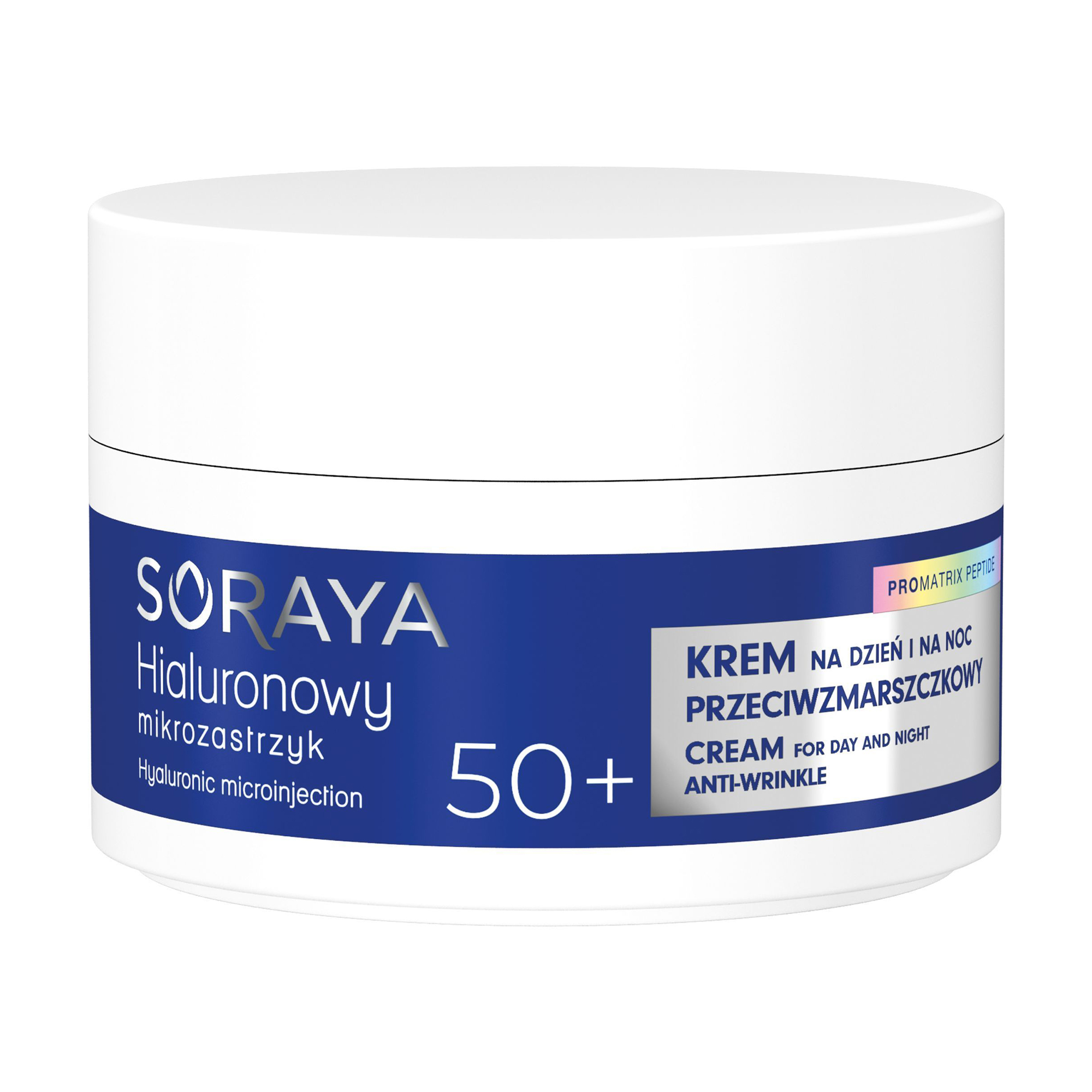 Крем для обличчя Soraya Hyaluronic Microinjection Pro Matrix Peptide 50+, 50 мл